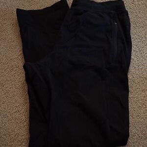 lululemon athletica Black wide leg Joggers